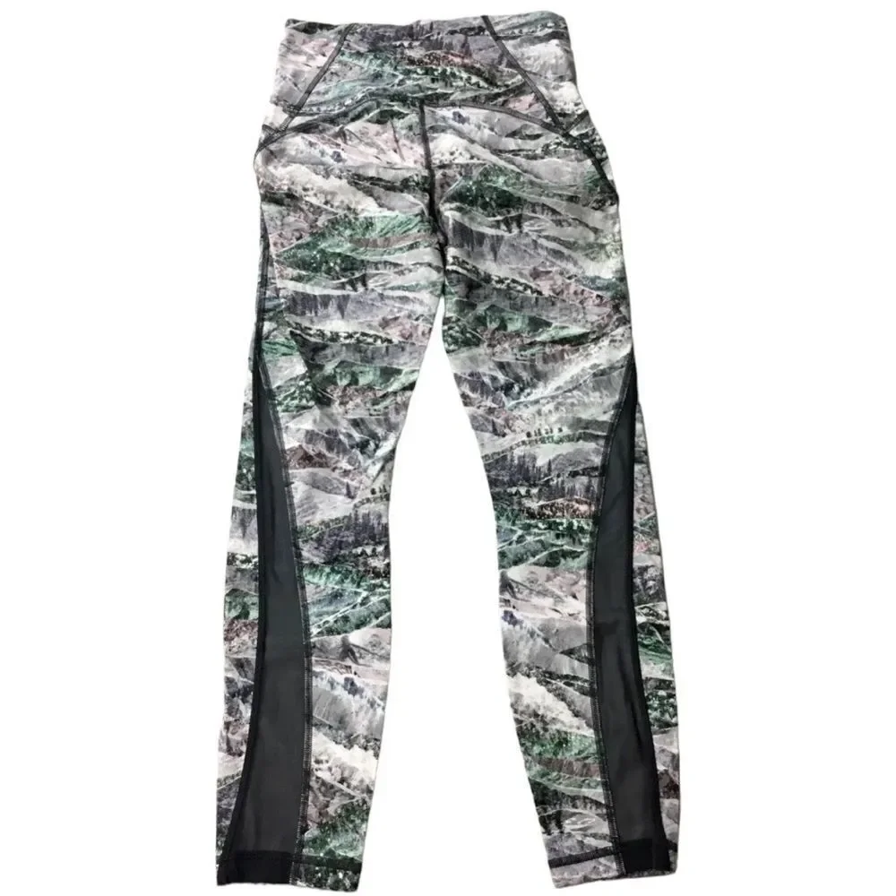 Lululemon Wunder Under High-Rise 8 Tight 25 Full-On Luxtreme Springscape…